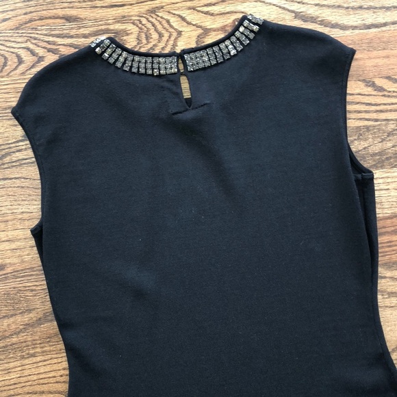 Ralph Lauren Formal Rhinestone Neckline Cocktail Dress - Picture 11 of 15